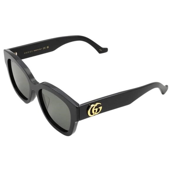 New Authentic Gucci Grey Square Ladies Sunglasses GG1550SK 001 54 GG1550SK 001 5 - Picture 5 of 6